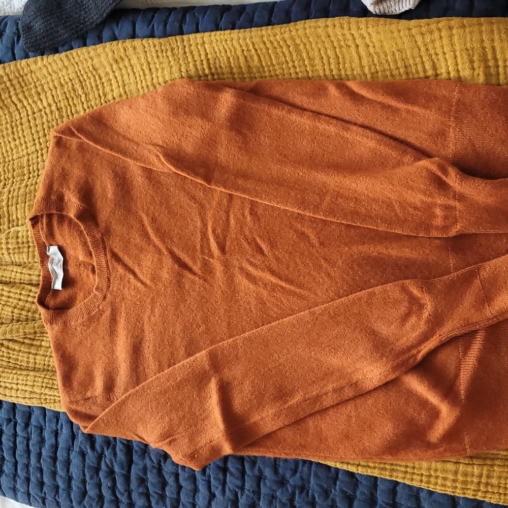 Everlane, XS, cashmere spice sweater